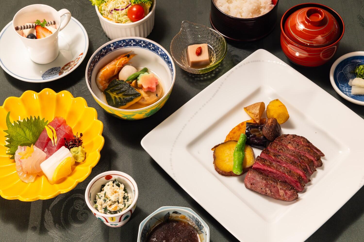 国産ステーキ御膳